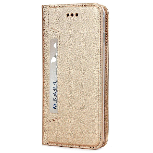 Genomt�nkt Pl�nboksfodral - iPhone 8 Plus Blå