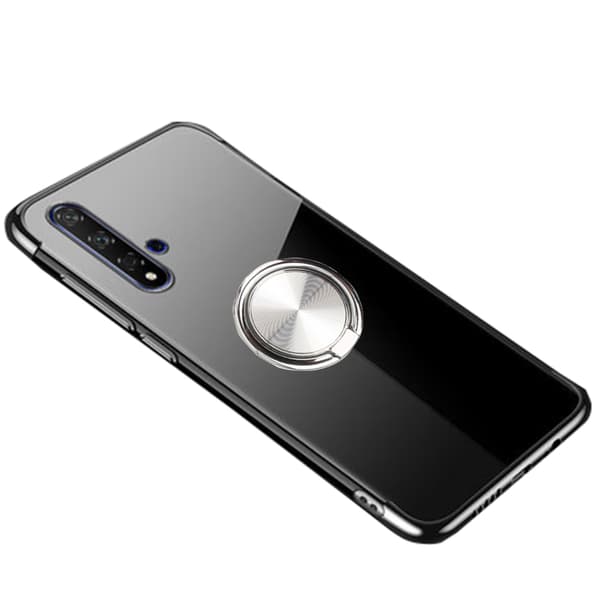 Huawei Nova 5T - Skal med Ringh�llare Röd
