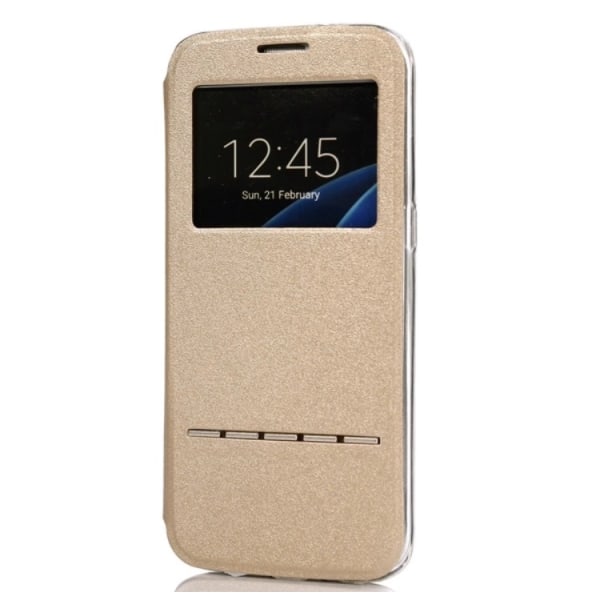 LG G4 - Praktisk Smart taske Guld