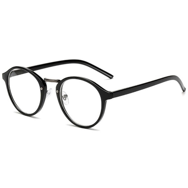 Eleganta Retro Glasögon (Utan Styrka) Svart