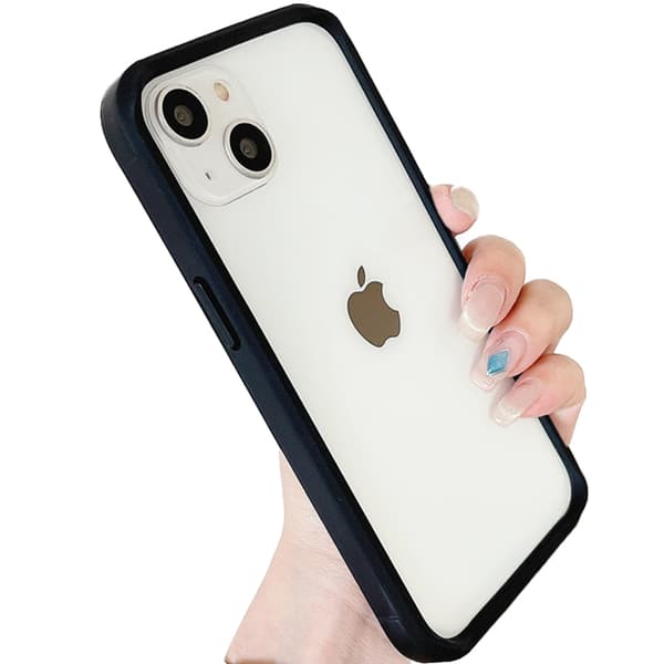 iPhone 13 - Lyxigt Matt Skal med Stötskydd Röd
