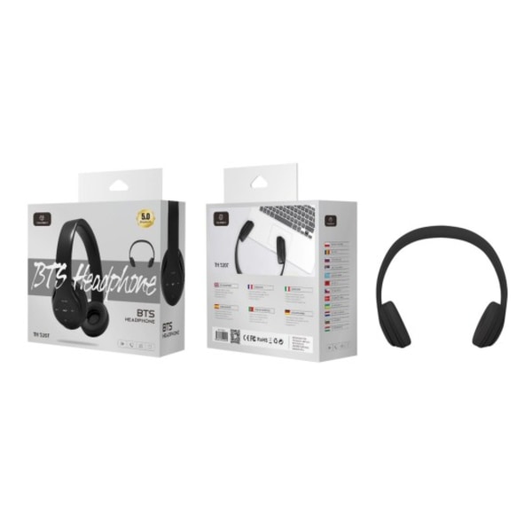 Stereo Bluetooth-hörlurar-Inbyggd mikrofon Black