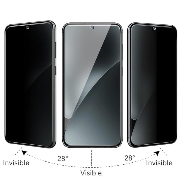 2-pack Privacy Skärmskydd Galaxy S25