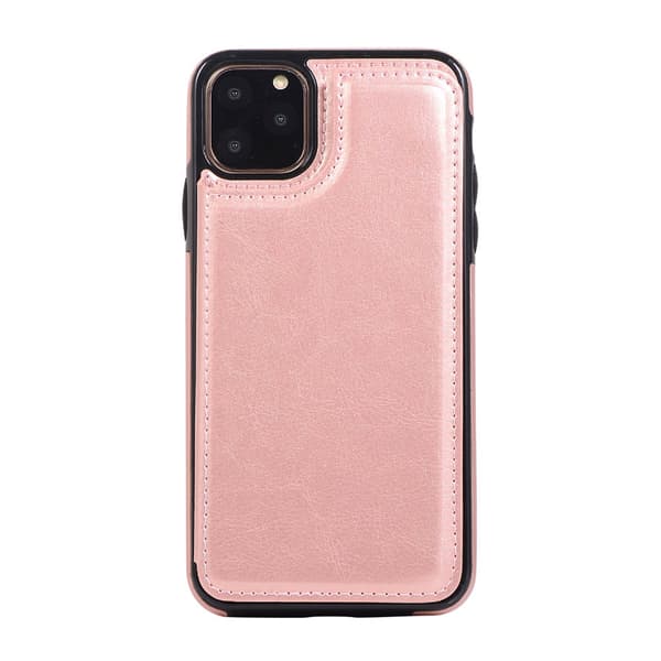 Effektivt Cover med Kortlommer - iPhone 11 Röd