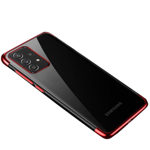 Stødabsorberende silikone cover - Samsung Galaxy A52 Roséguld