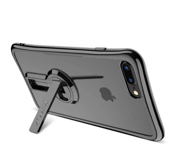 iPhone 8 - Smart Stilsäkert Skal med Kickstand av RAXFLY Svart