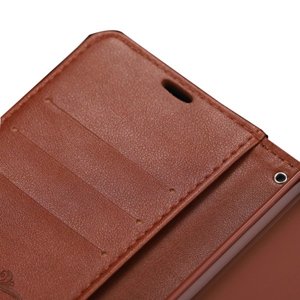 Elegant Effektfullt Plånboksfodral - Huawei P30 Röd