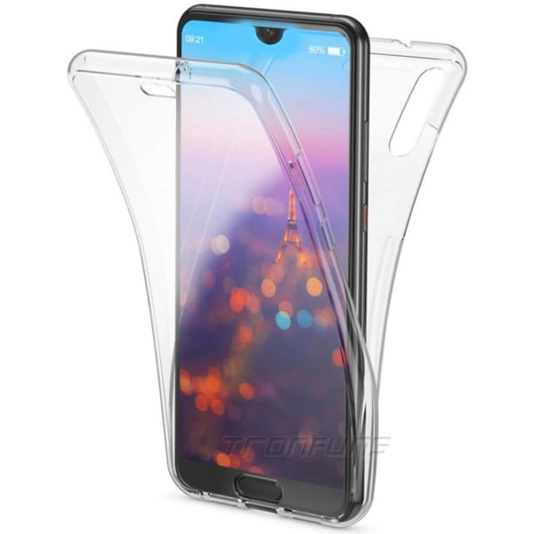 Iskuja vaimentava Double shell (pohjoinen) - Huawei Y5 2019 Transparent/Genomskinlig
