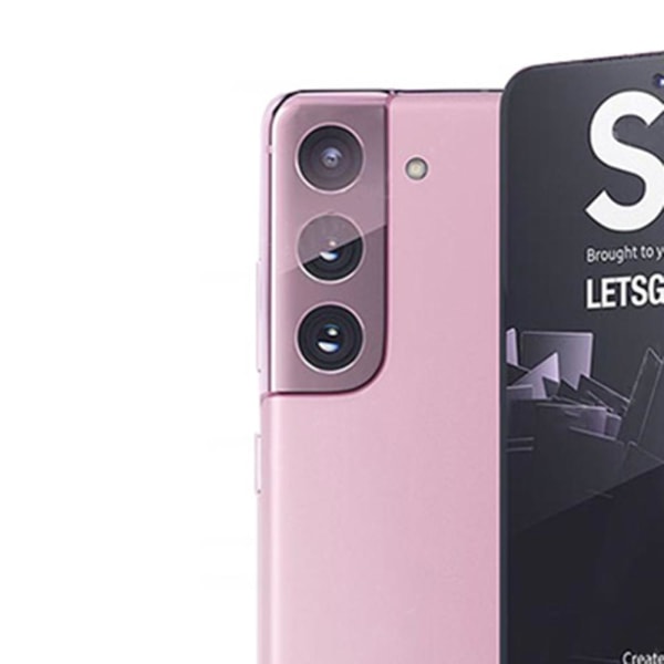 2-PAKKET Samsung Galaxy S21 Ultra-tynt kameralinsedeksel HD-Clear Transparent/Genomskinlig