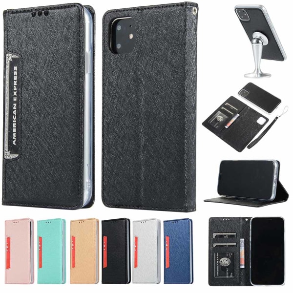 Professionelt Smooth Wallet Cover - iPhone 11 Pro Max Blå