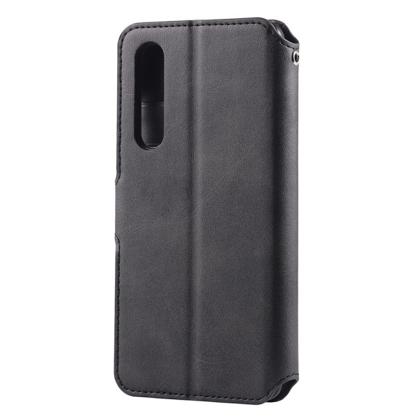 Huawei P30 - Exklusivt Stilsäkert Plånboksfodral Brun