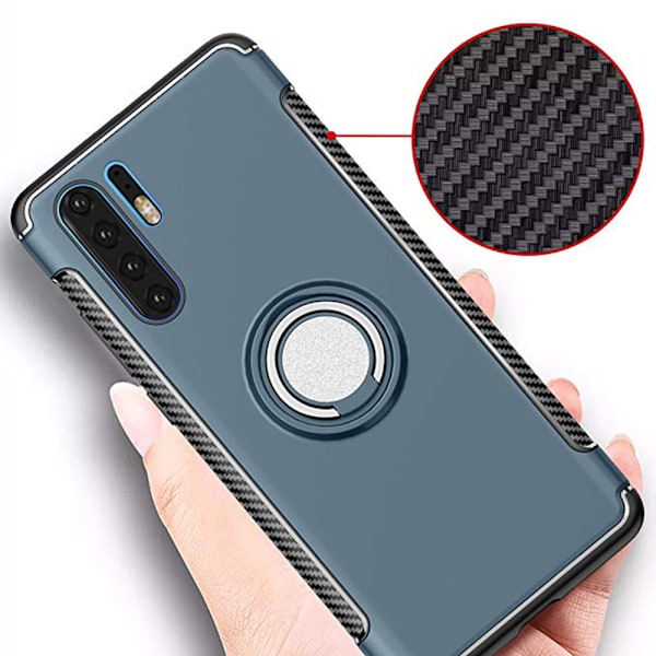 Huawei P30 Pro - Stilrent Skal med Ringhållare (FLOVEME) Röd