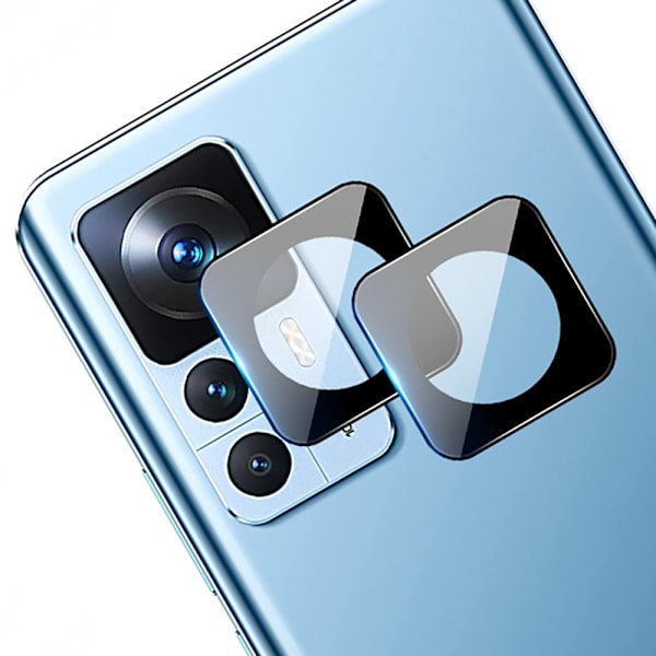 3-PACK Xiaomi 12T Pro 2.5D Kameralinsskydd HD 0,2mm Transparent