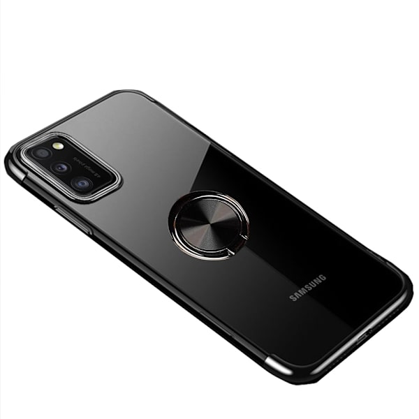 Smidigt FLOVEME Skal med Ringhållare - Samsung Galaxy A41 Blå
