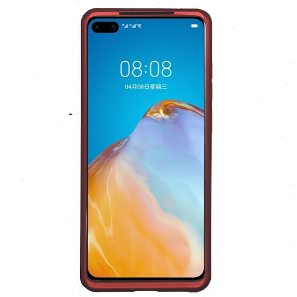 Huawei P40 Pro - Stilsäkert Dubbelsidigt Skal Lila