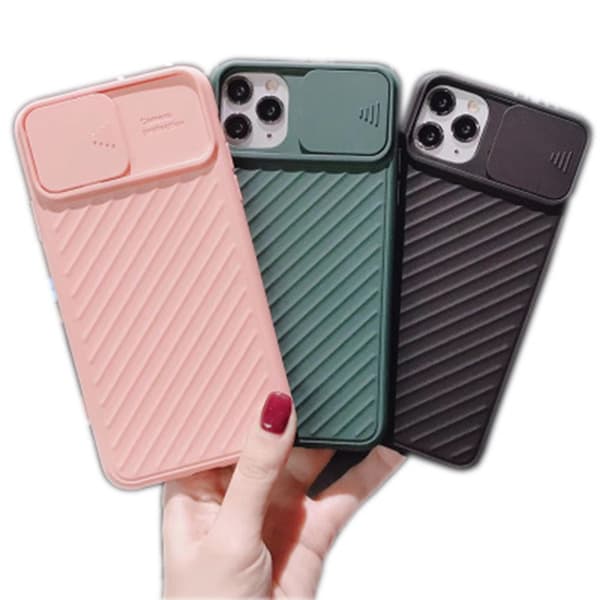Kraftfuldt cover med kamerabeskyttelse - iPhone 11 Pro Röd