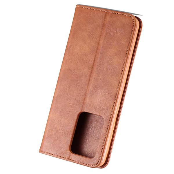 Praktiskt Smart Plånboksfodral - Samsung Galaxy S20 Ultra Brun