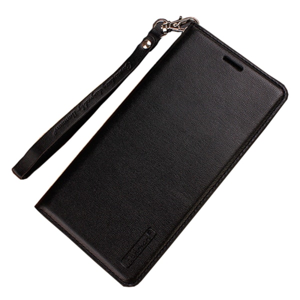 Praktiskt Hanman Plånboksfodral - Samsung Galaxy Note10+ Svart