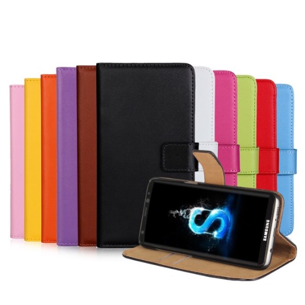 Plånboksfodral (Läder) till Samsung Galaxy Note 8 Vit