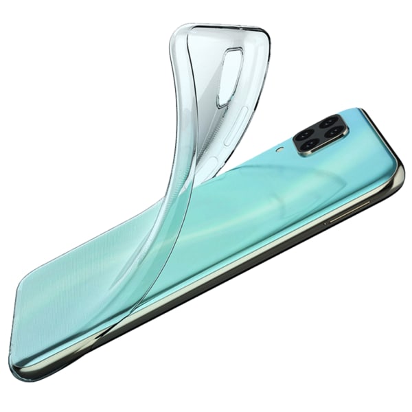 Huawei P40 Lite - Iskunkestävä silikonikuori Transparent/Genomskinlig