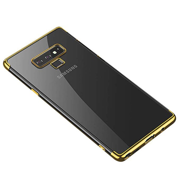 Stilfuldt Floveme Cover - Samsung Galaxy Note 9 Guld