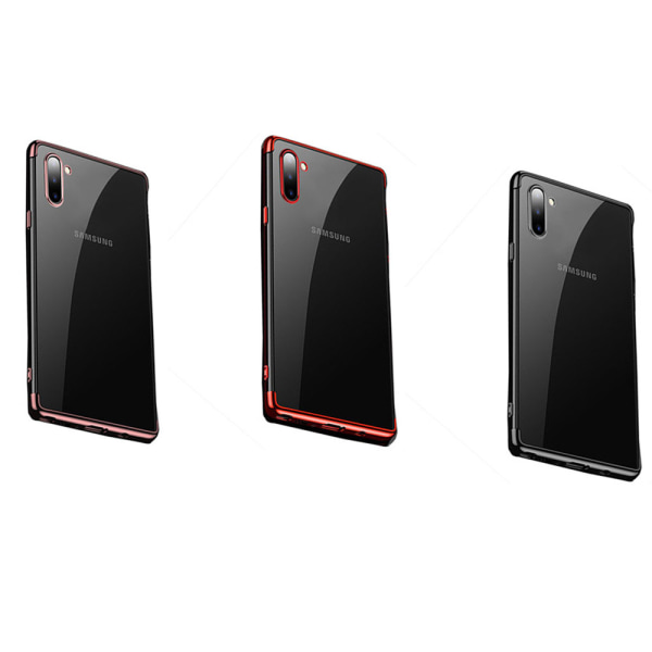 Genomtänkt Silikonskal (Floveme) - Samsung Galaxy Note10 Röd