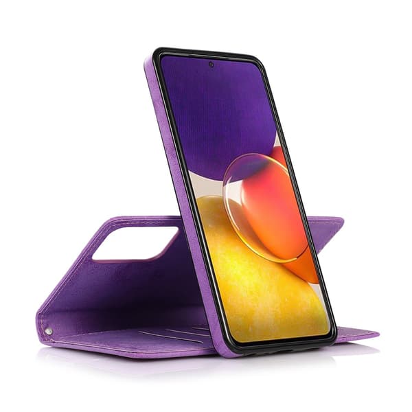 Glat LEMAN Wallet etui - Samsung Galaxy A33 5G Ljusblå