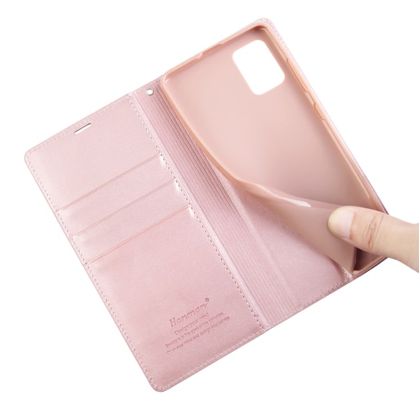 Stilfuldt Pungetui (Hanman) - Samsung Galaxy A71 Roséguld