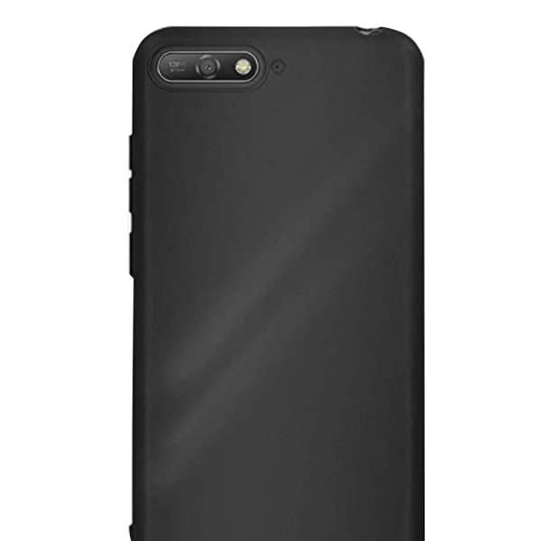 Praktisk stødabsorberende silikonecover - Huawei Y6 2018 (NILLKIN) Svart