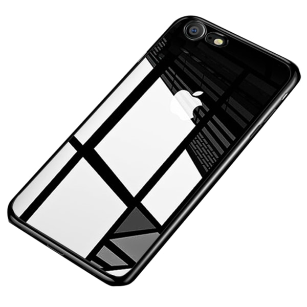 Glat eksklusivt stilfuldt silikonecover til iPhone 7 Roséguld