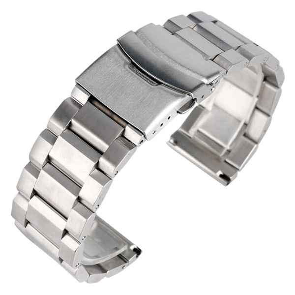 Klockarmband i Rostfritt Stål Silver 18mm