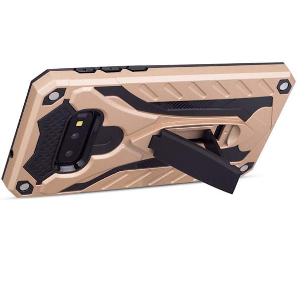 Samsung Galaxy S10e - LEMAN Skyddsfodral (KNIGHT) Guld
