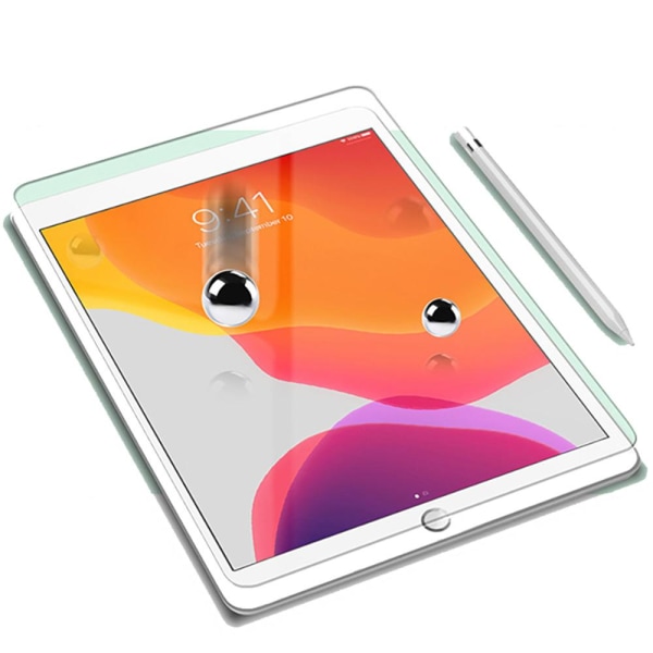 H�gkvalitativt HD-Clear Ultratunt Sk�rmskydd iPad 10.2 2020/2019 Transparent/Genomskinlig