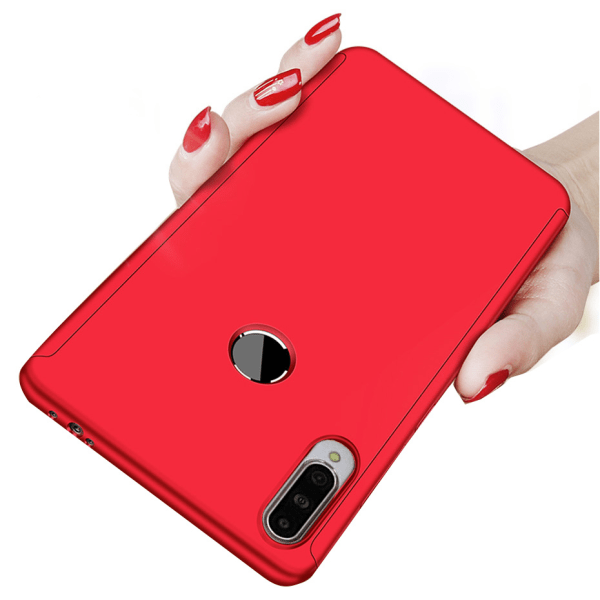 Stilig praktisk 360-deksel - Huawei P30 Lite Floveme Röd