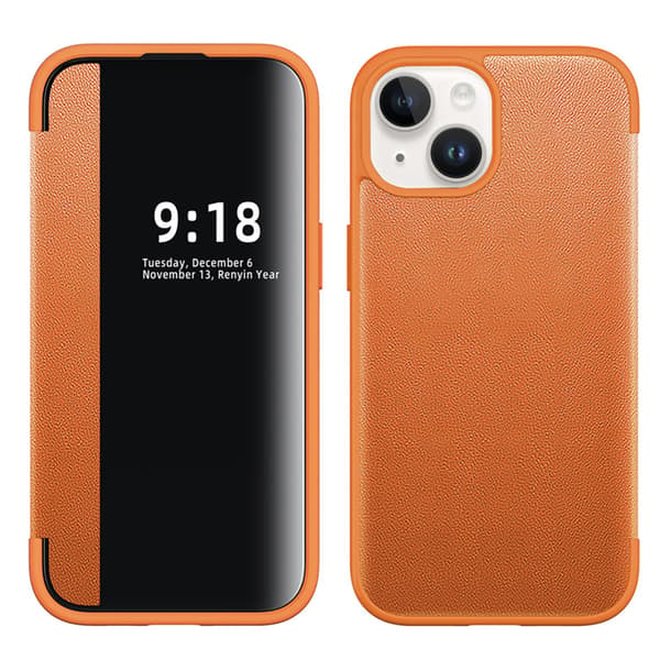 iPhone 13  Smart Fodral med Siktfönster Svart