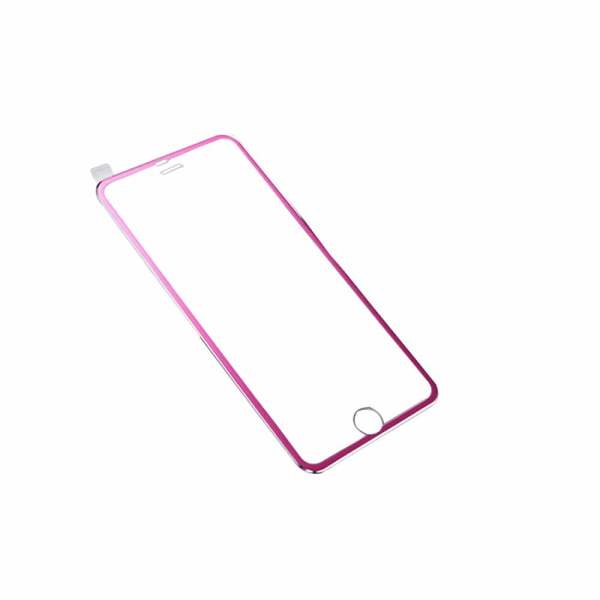 HuTechin näytönsuoja alumiinikehyksellä - iPhone 7 Rosa