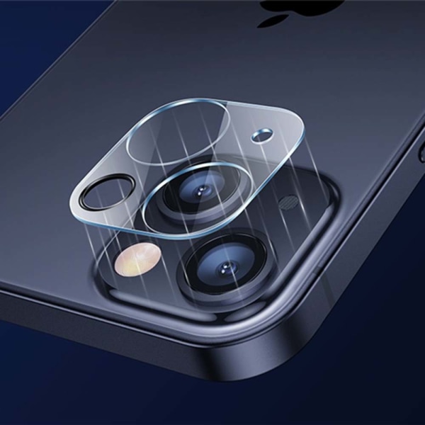 2-PACK Kameralinsskydd HD iPhone 13 Mini Transparent