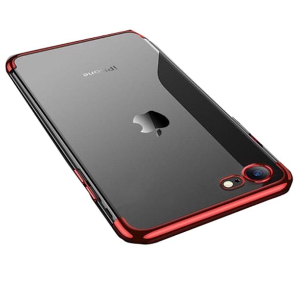 iPhone 7 - Stilrent Exklusivt Silikonskal FLOVEME (MAX SKYDD) Roséguld