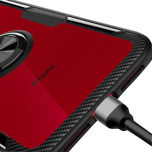iPhone XR - LEMAN Skal Marinblå/Silver
