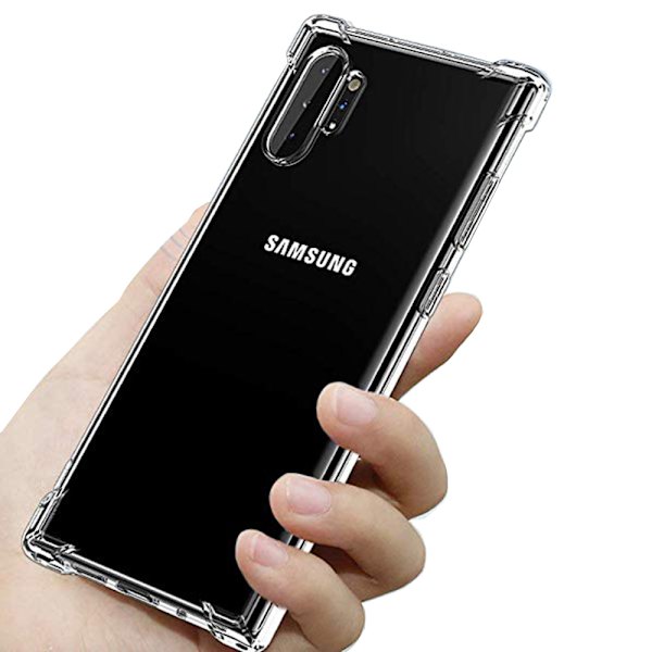 Slittåligt Robust Skal - Samsung Galaxy Note10 Plus Transparent/Genomskinlig
