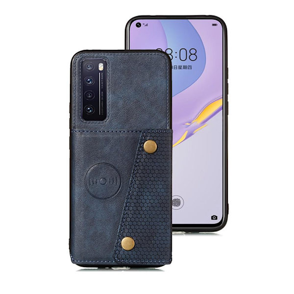 Smidigt Skal med Kortfack - Huawei P Smart 2021 Grå
