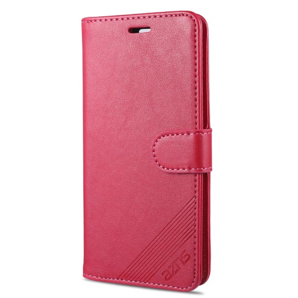 Smooth Wallet Case (Yazunshi) - Huawei P40 Röd