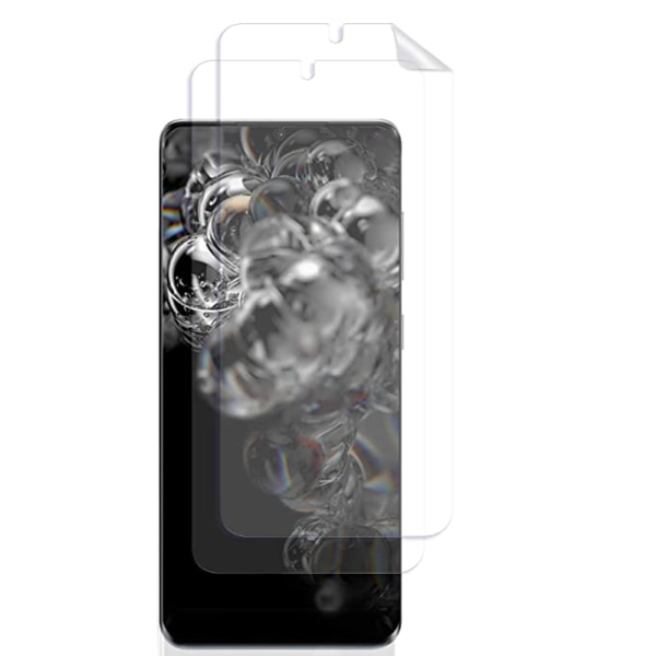 2-PACK Galaxy S21 Soft Näytönsuoja PET (0,2mm) Transparent