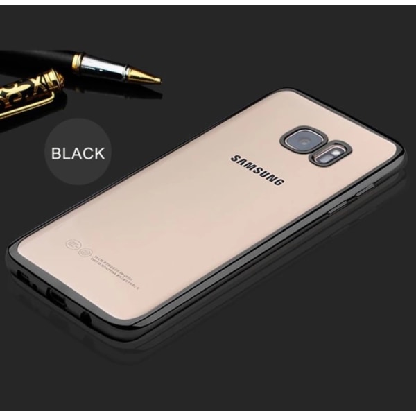 Samsung Galaxy S8 - Stilfuldt silikonecover fra LEMAN Grå