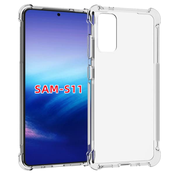 Samsung Galaxy S20 Plus - Stötdämpande Stilrent Skal Transparent