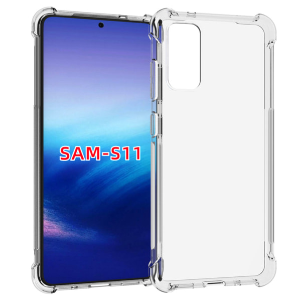 Samsung Galaxy S20 Plus - Stötdämpande Stilrent Skal Transparent/Genomskinlig