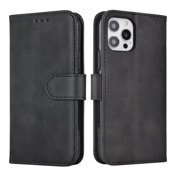 Smart (Floveme) Wallet Cover - iPhone 14 Plus Brun