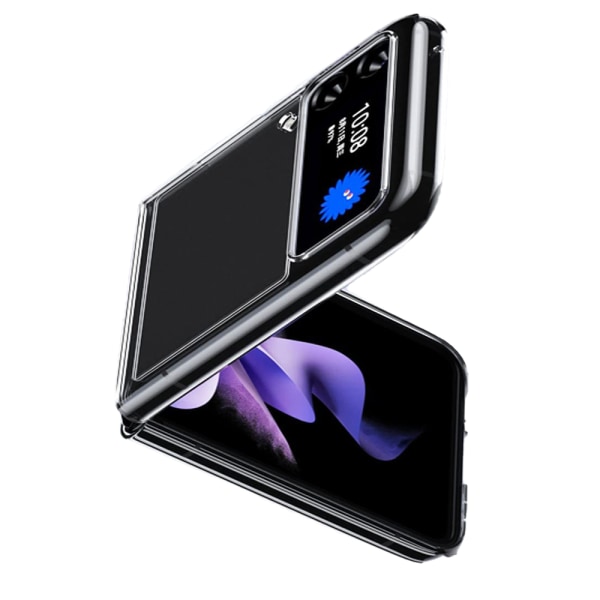 St�td�mpande Skal - Samsung Galaxy Z Flip 4 Genomskinlig