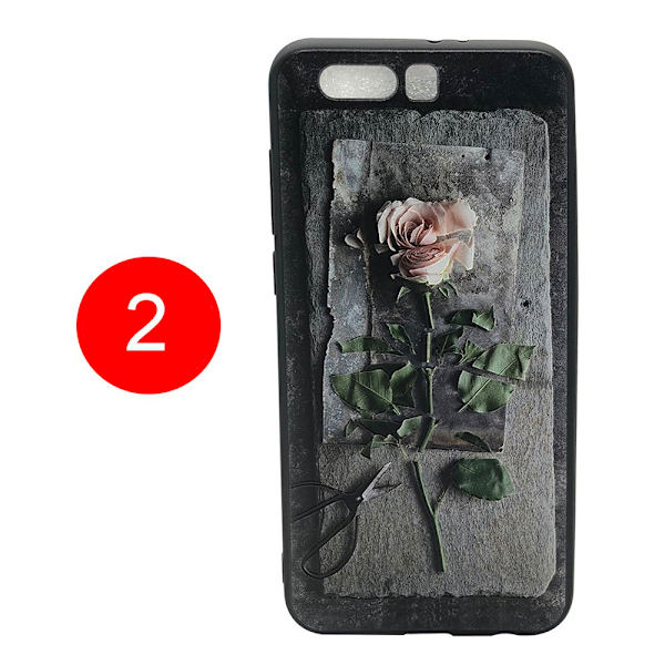 Huawei Honor 9 -Skyddande Blomsterskal 1