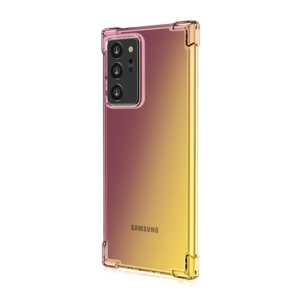 Gennemtænkt beskyttelsescover - Samsung Galaxy Note 20 Ultra Blå/Rosa